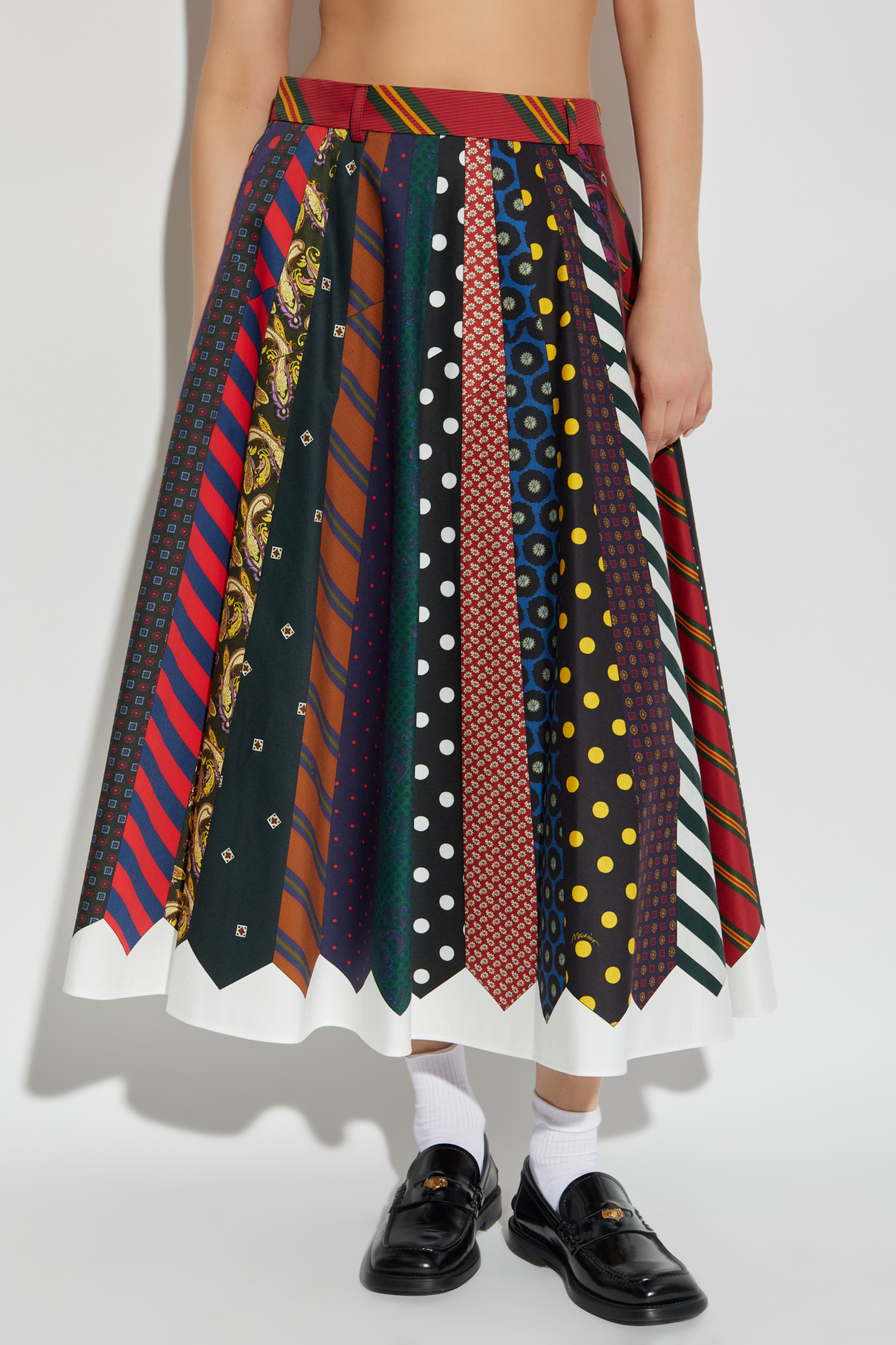 Multicolour Patterned skirt Moschino - Vitkac GB